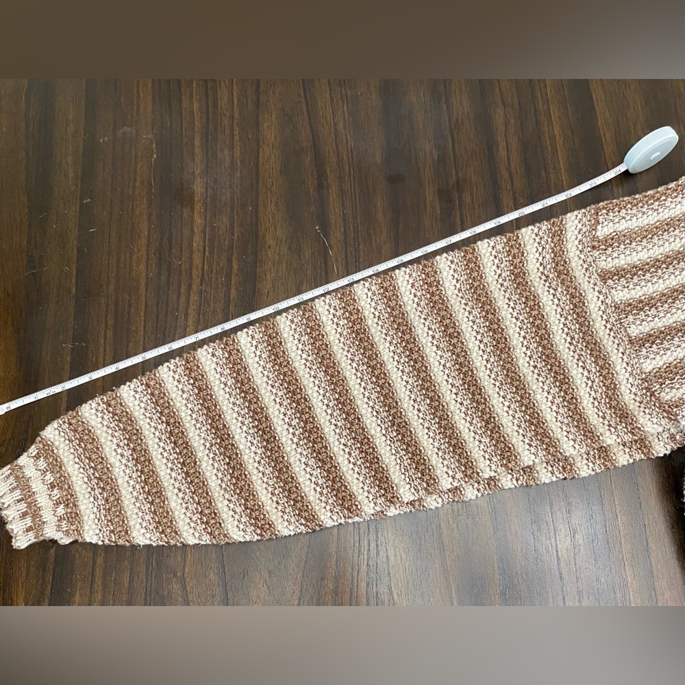 Vintage Cambridge Classics Striped Cotton Sweater - Picture 8 of 10